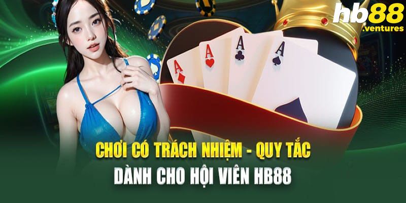 Một số điều khoản của chơi có trách nhiệm tại nhà cái HB88